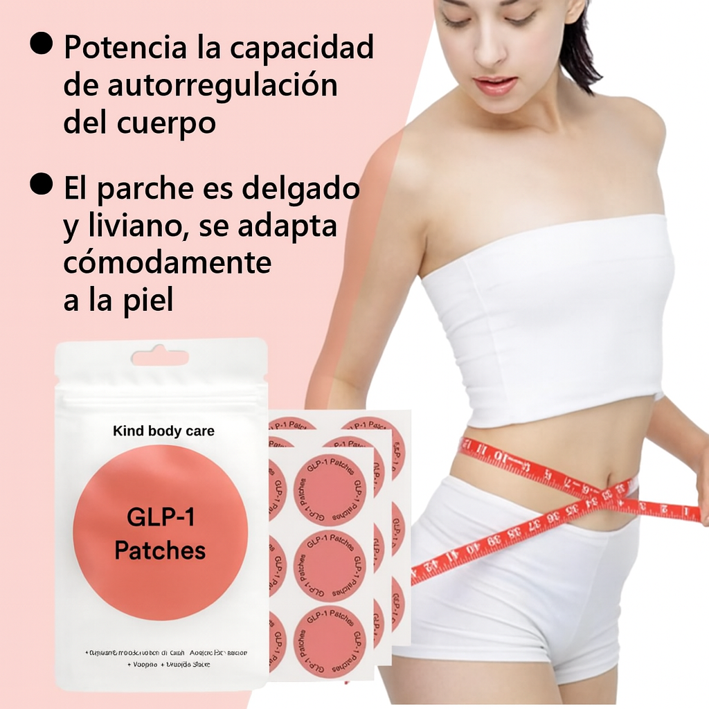 Parches GLP-1 Con Berberina, 30 Unidad – Reduce La Ansiedad Por Comer