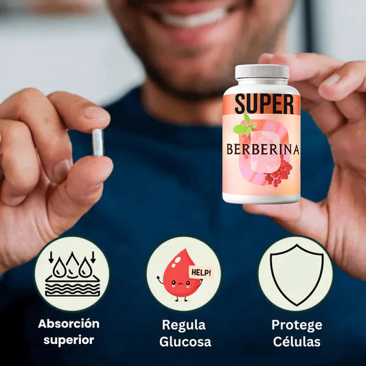 “Berberina con Canela y Cúrcuma - 150 Cápsulas de 600mg – Regula tu Glucosa y Apoya tu Metabolismo”