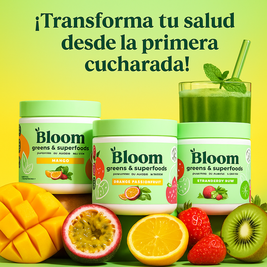“BLOOM, Tu jugo verde con sabor a frutas