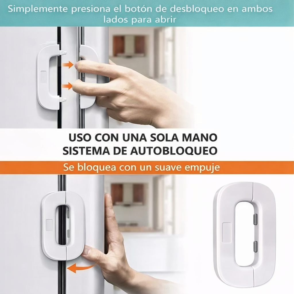 3 Seguro de Nevera: Protege a tus hijos y evita accidentes en casa /  Llevate 2 + 1 GRATIS.