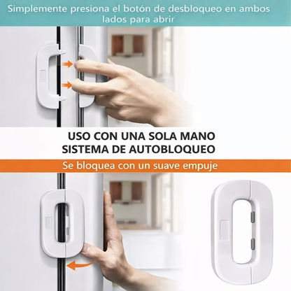 3 Seguro de Nevera: Protege a tus hijos y evita accidentes en casa /  Llevate 2 + 1 GRATIS.