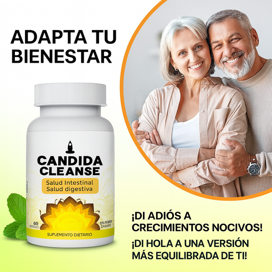 Limpia Candida de 60 Capsulas  – Elimina el Hongo Candida y alivia tus malestares digestivos